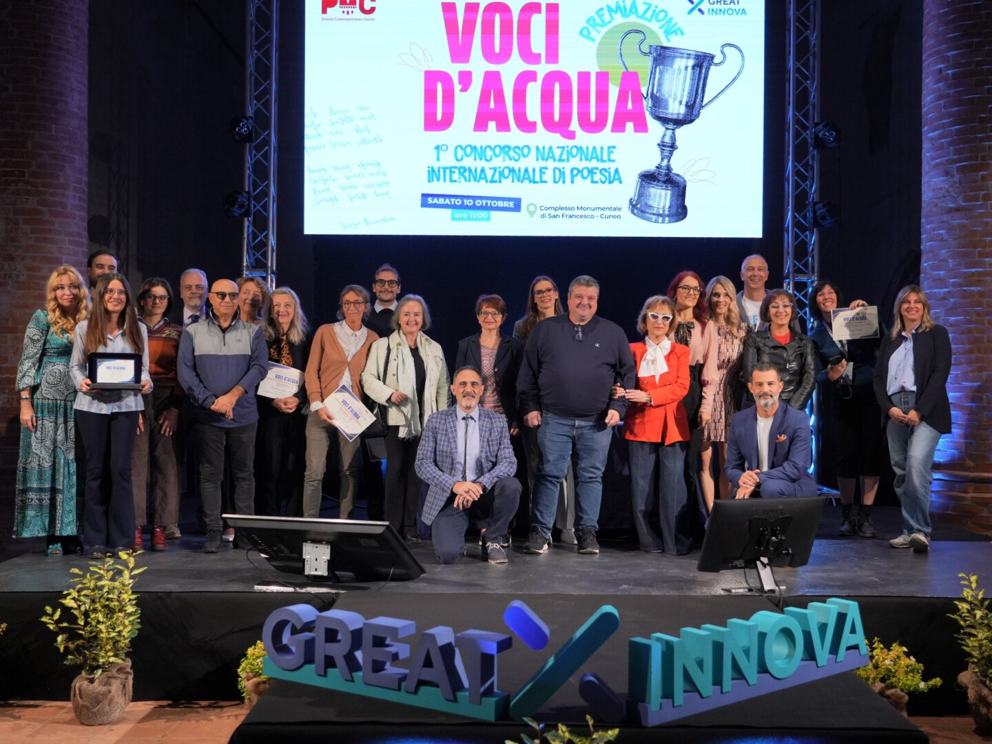Vincitori e Menzionati “Premio poetico Great Innova – Voci d’acqua” Edizione 2026