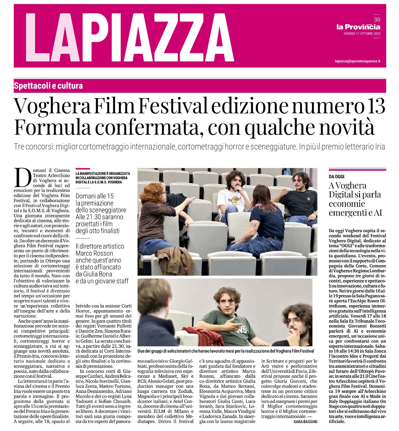 Voghera Film Festival 2025